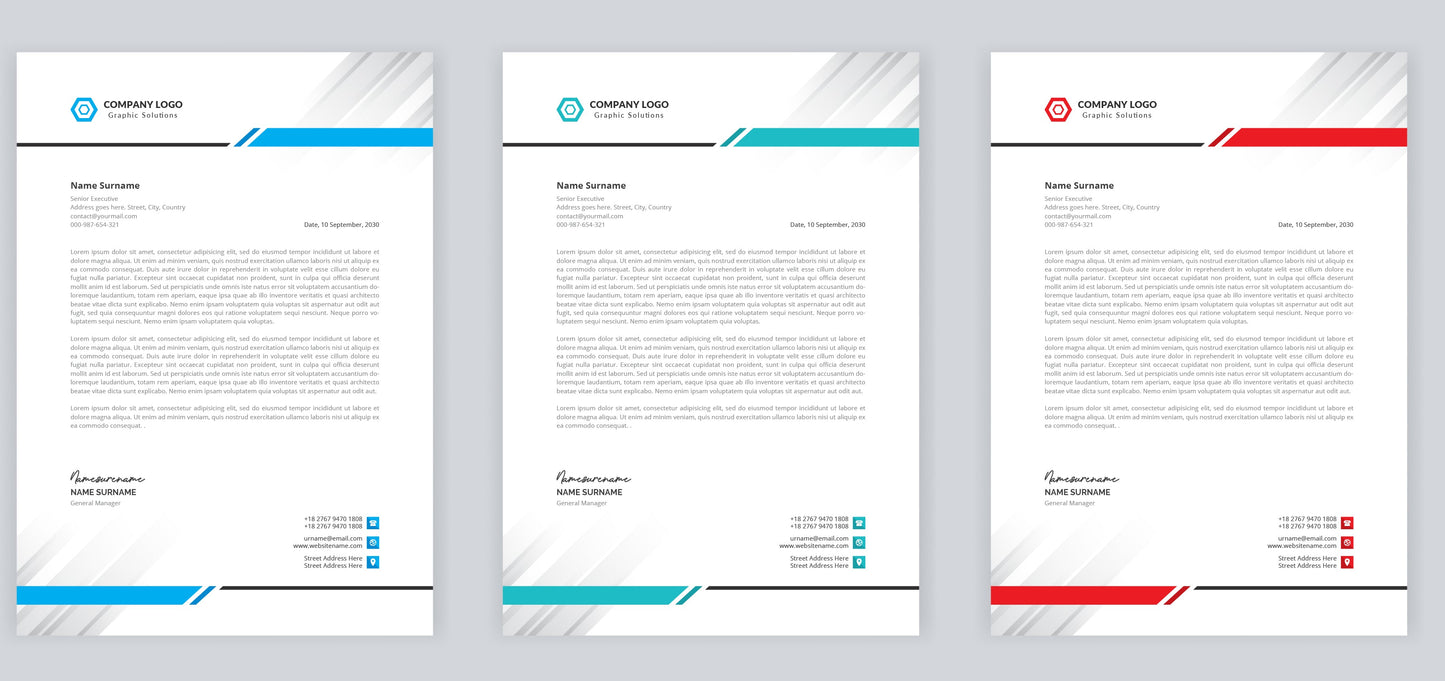 Letterheads