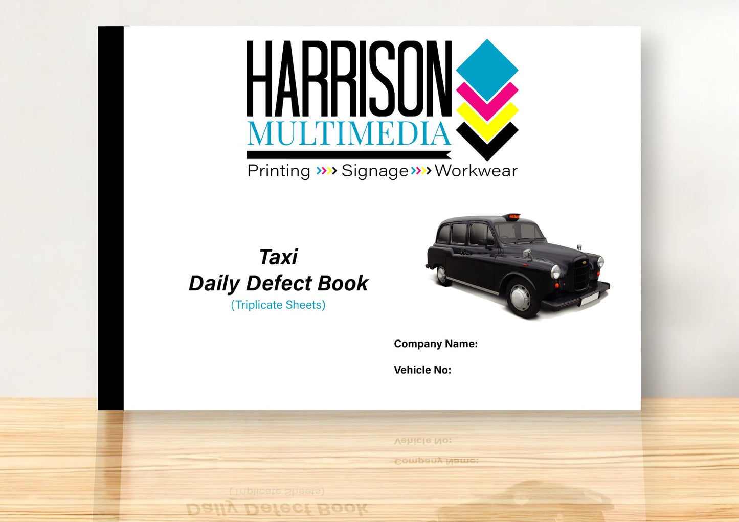A5 Daily Defect Triplicate Books