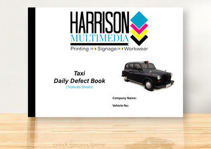 A5 Daily Defect Triplicate Books