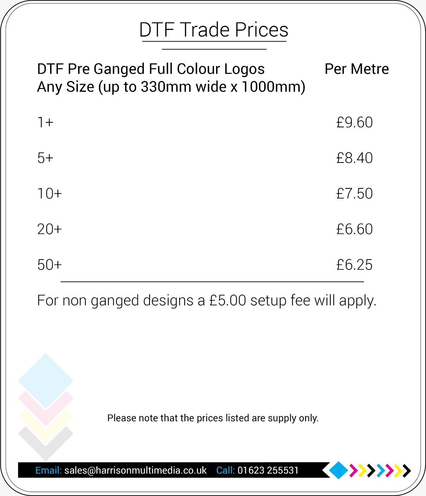 DTF - Direct to Film (Trade)